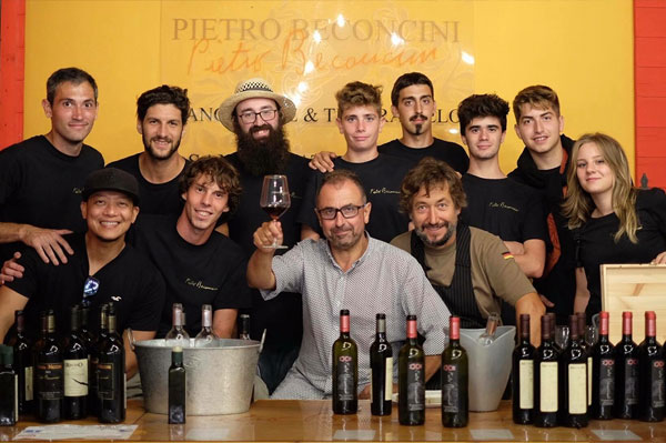 Pietro Beconcini wines in San Miniato